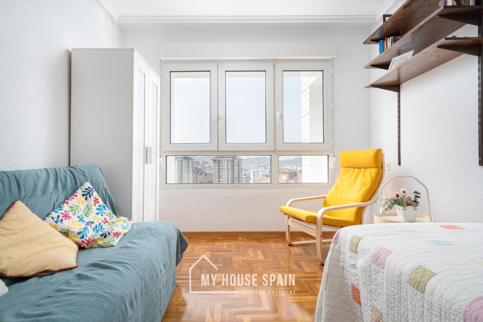 Myhousespain - Luminoso Piso Junto Al Centro Gijón Eksteriør billede